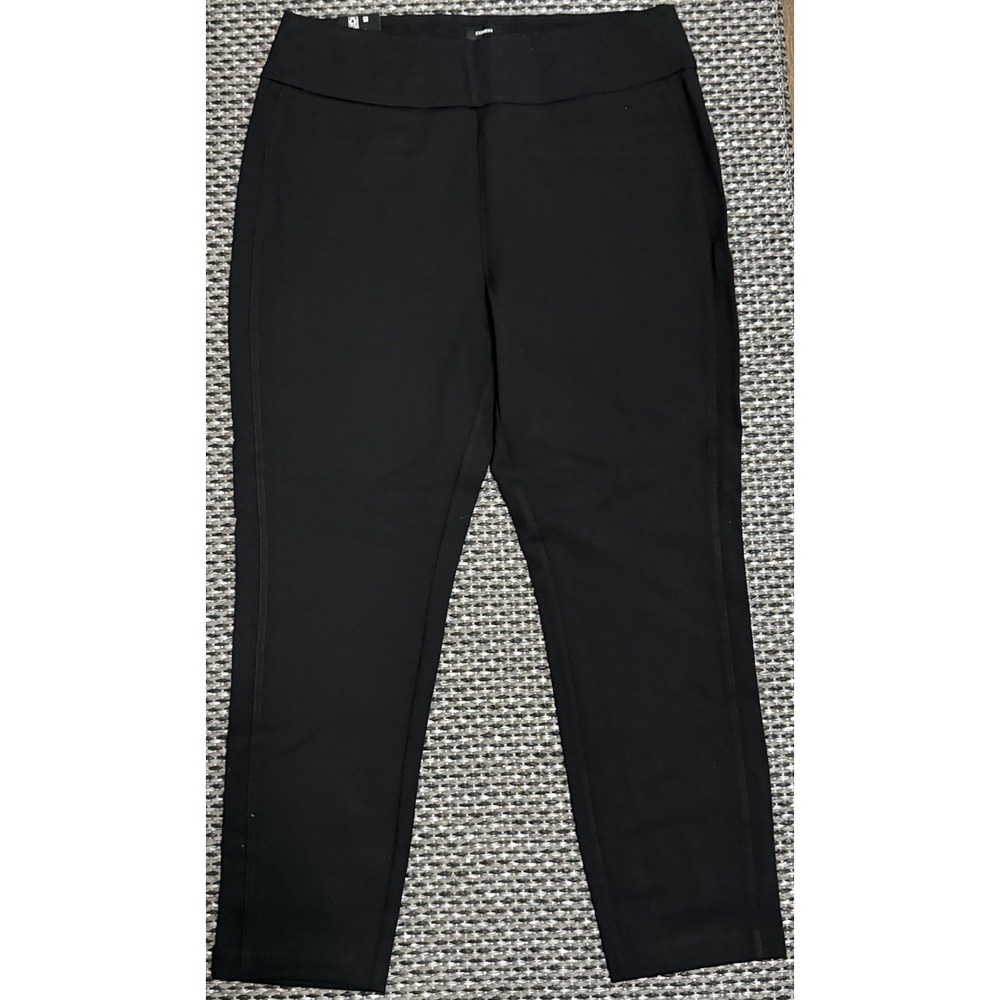 Express Women's Ponte Pant Size L Black Express Women's Dress Pant Black NWT